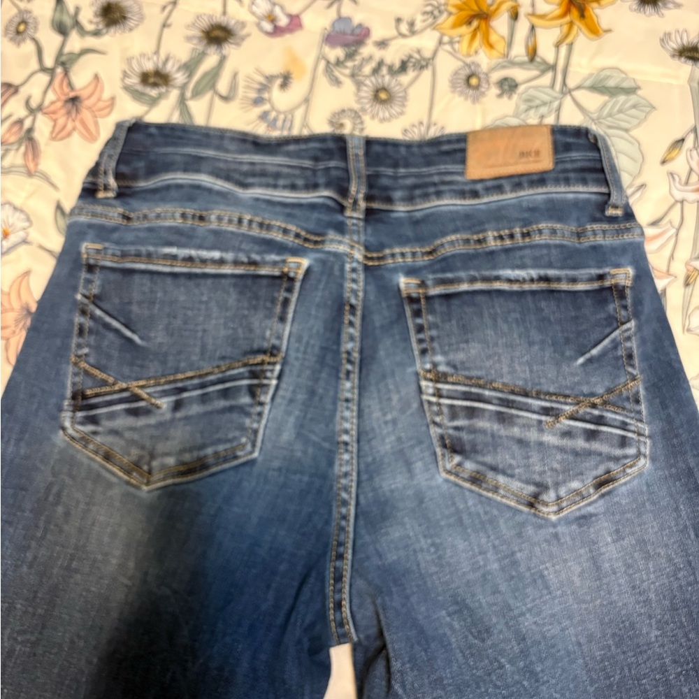 BKE Women's Boot Cut Jeans in Blue - Picture 4 of 5